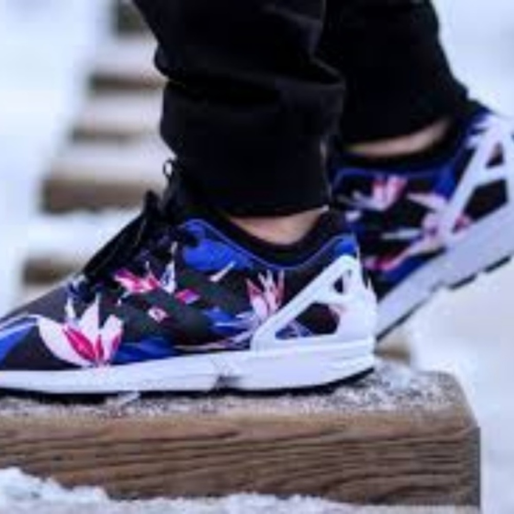 Adidas Originals ZX Flux Tropical Floral Print